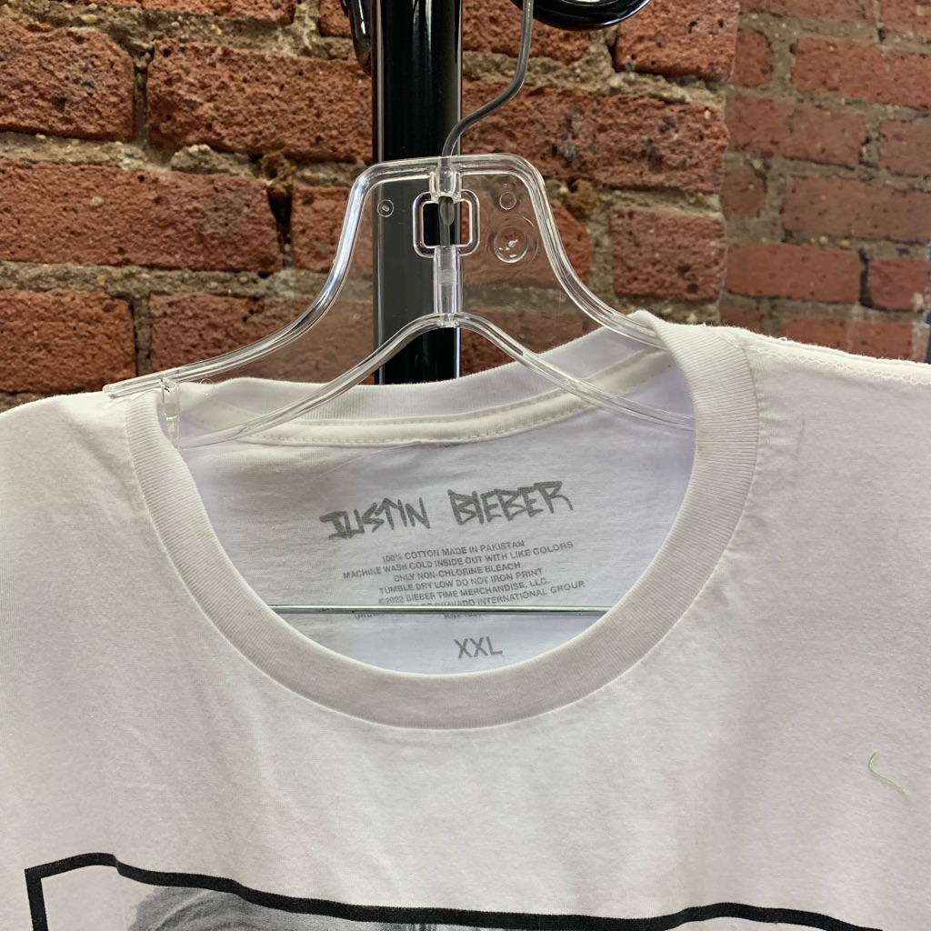 Justin Bieber White T Shirt